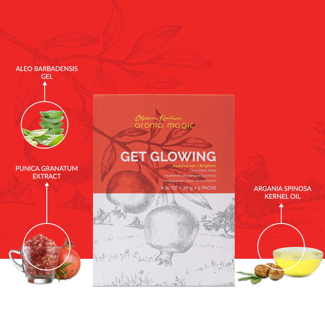 Aroma Magic Get Glowing Face Sheet Mask For Glowing Skin - Image 2 - Buy from Indicrest