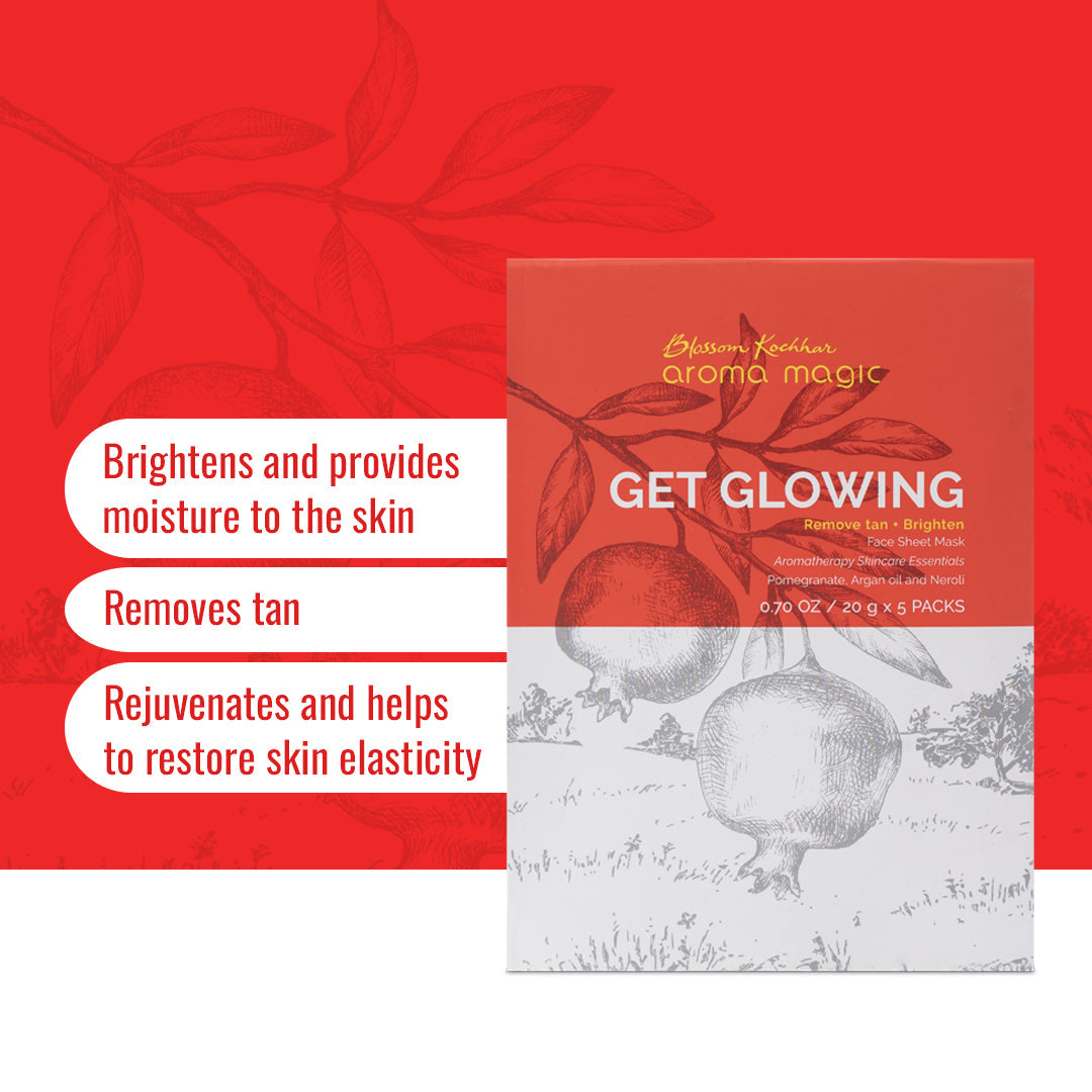 Aroma Magic Get Glowing Face Sheet Mask For Glowing Skin - Image 3 - Buy from Indicrest