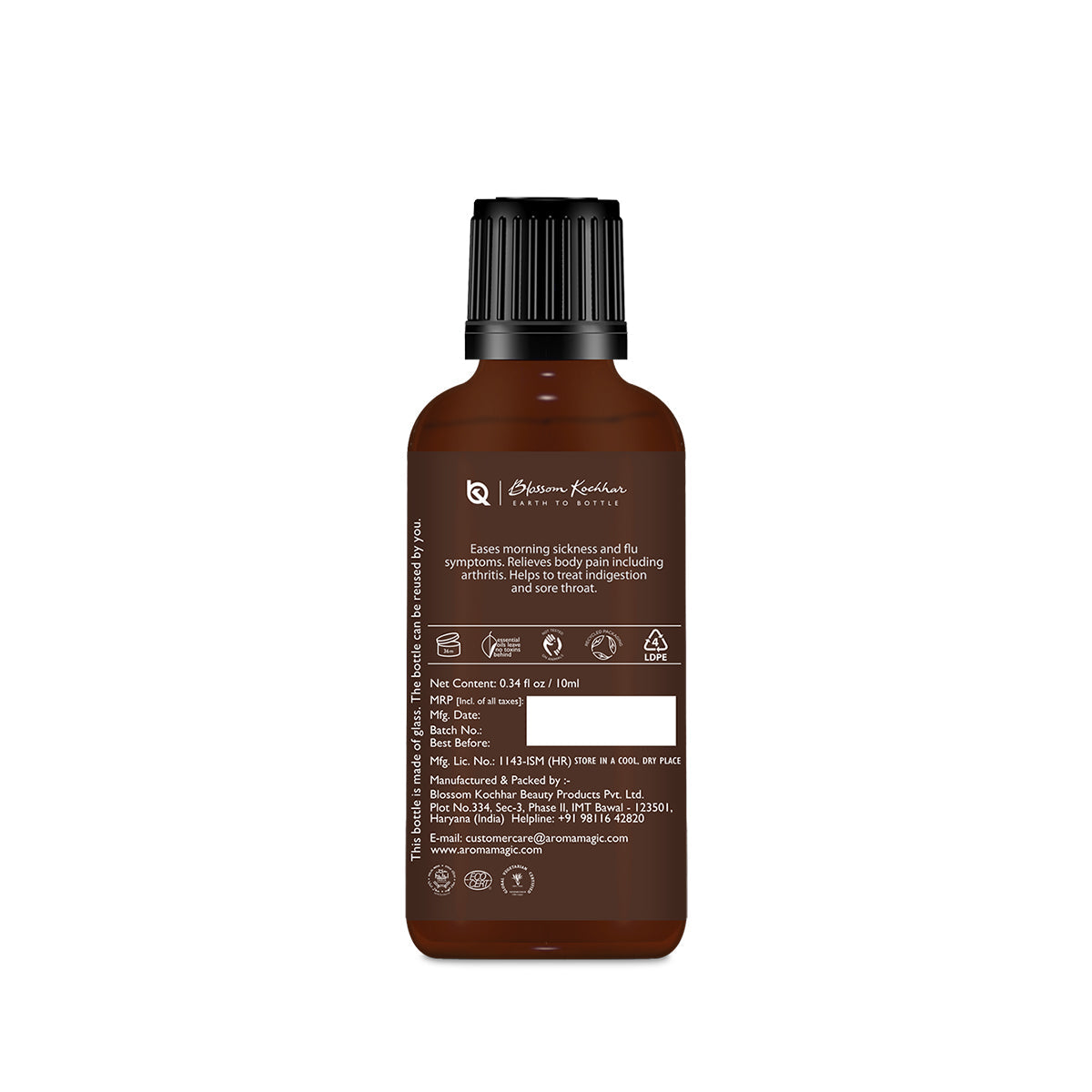 Aroma Magic Ginger Essential Oil, 10ml - Image 2 - Buy from Indicrest