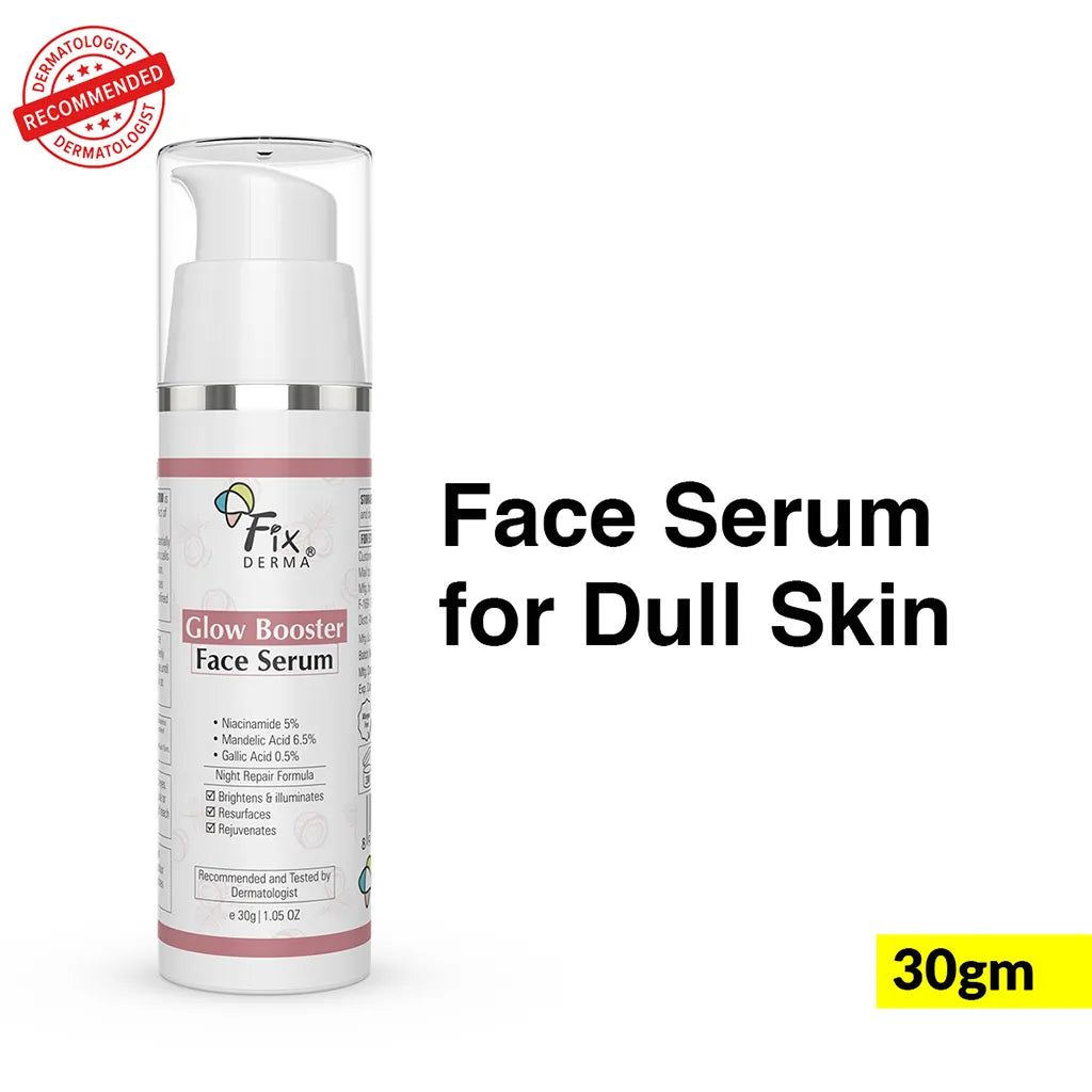 Fixderma Glow Booster Face Serum | Skin Brightening Face Serum For Dull & Tired skin, 30g - Image 7 - Buy from Indicrest