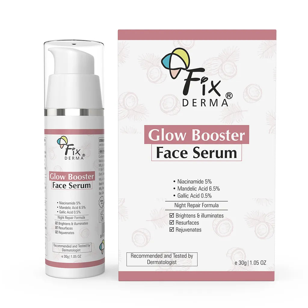 Fixderma Glow Booster Face Serum | Skin Brightening Face Serum For Dull & Tired skin, 30g - Image 8 - Buy from Indicrest