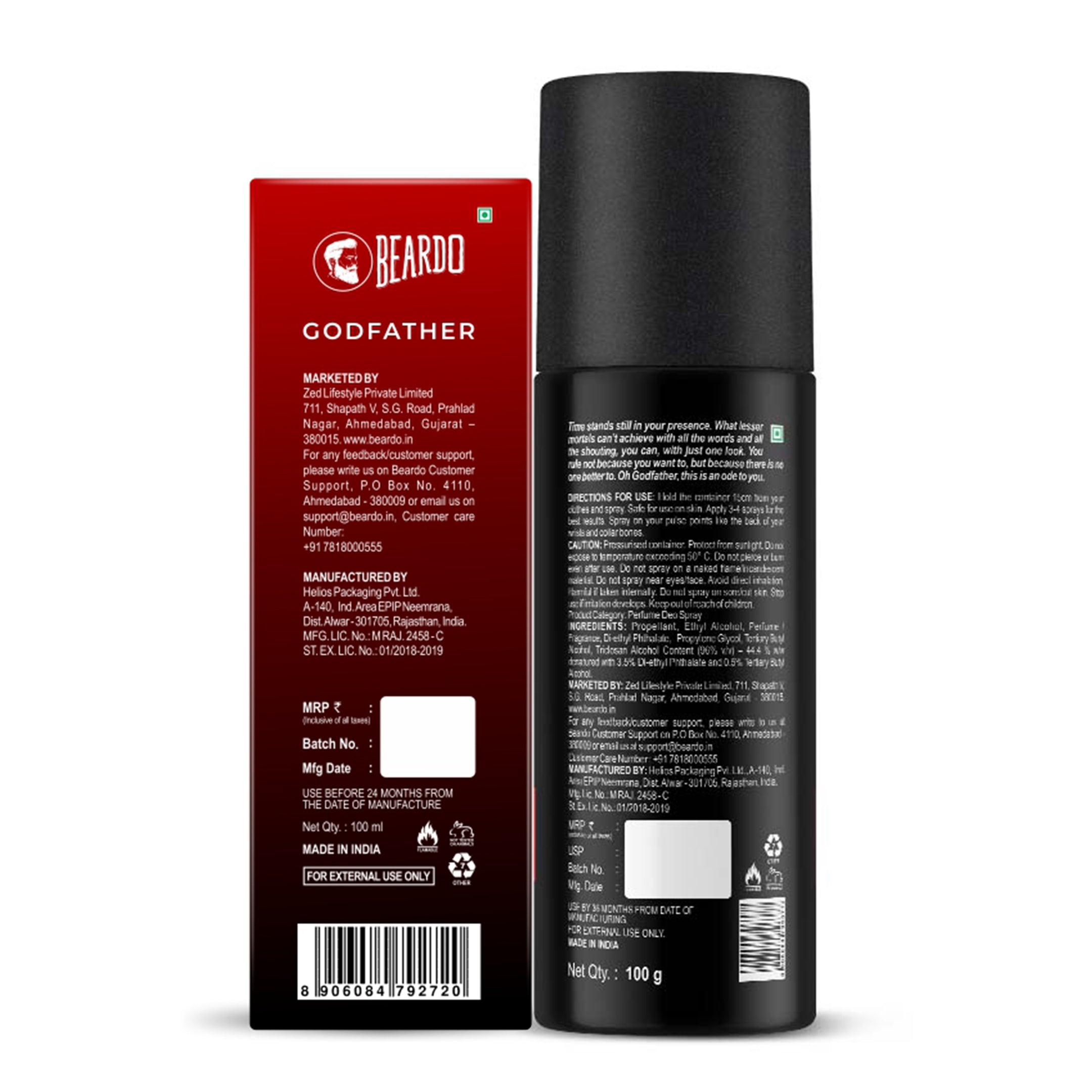 Beardo Godfather Perfume Combo For Men - Image 10 - Buy from Indicrest