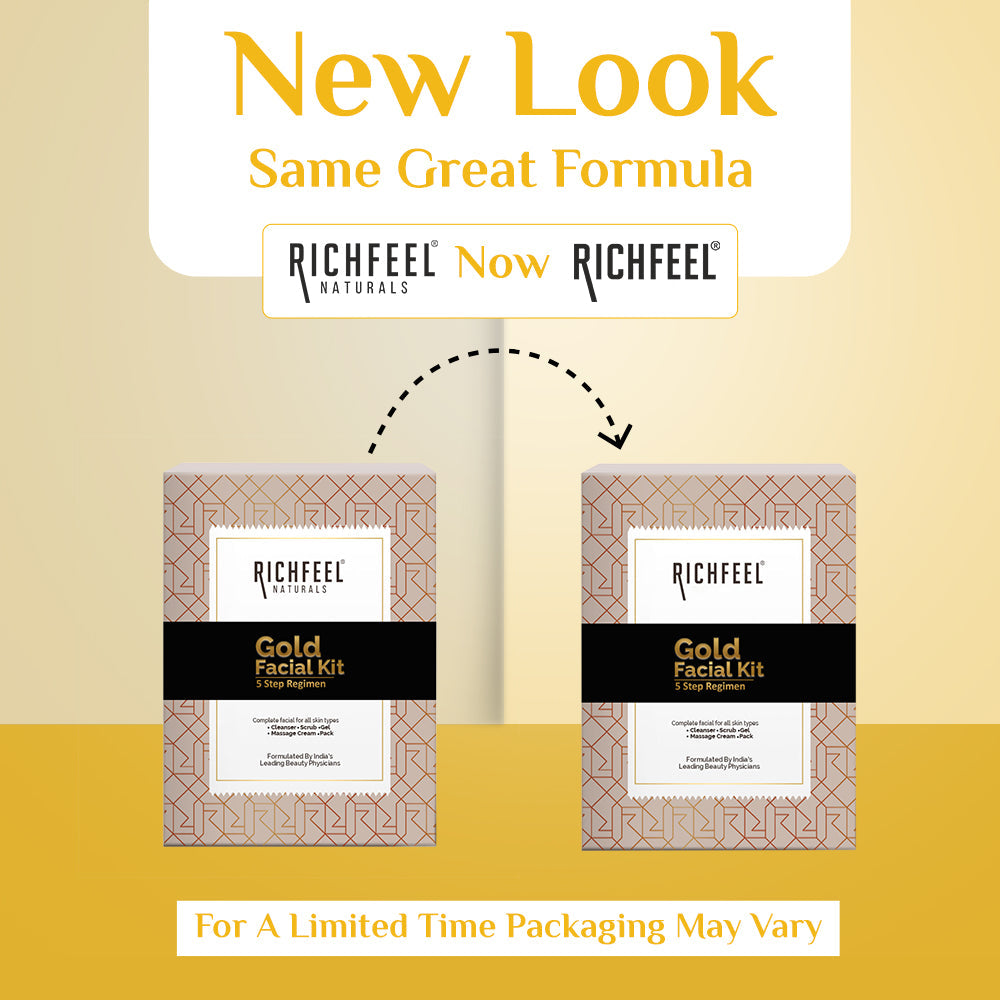 Richfeell Gold Facial Kit 250 g - Image 2 - Buy from Indicrest