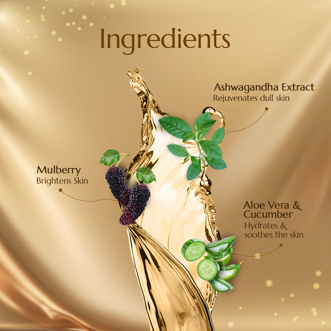 Astaberry Gold Facial Kit | 6 Steps | 24 Carat Gold - Image 4 - Buy from Indicrest