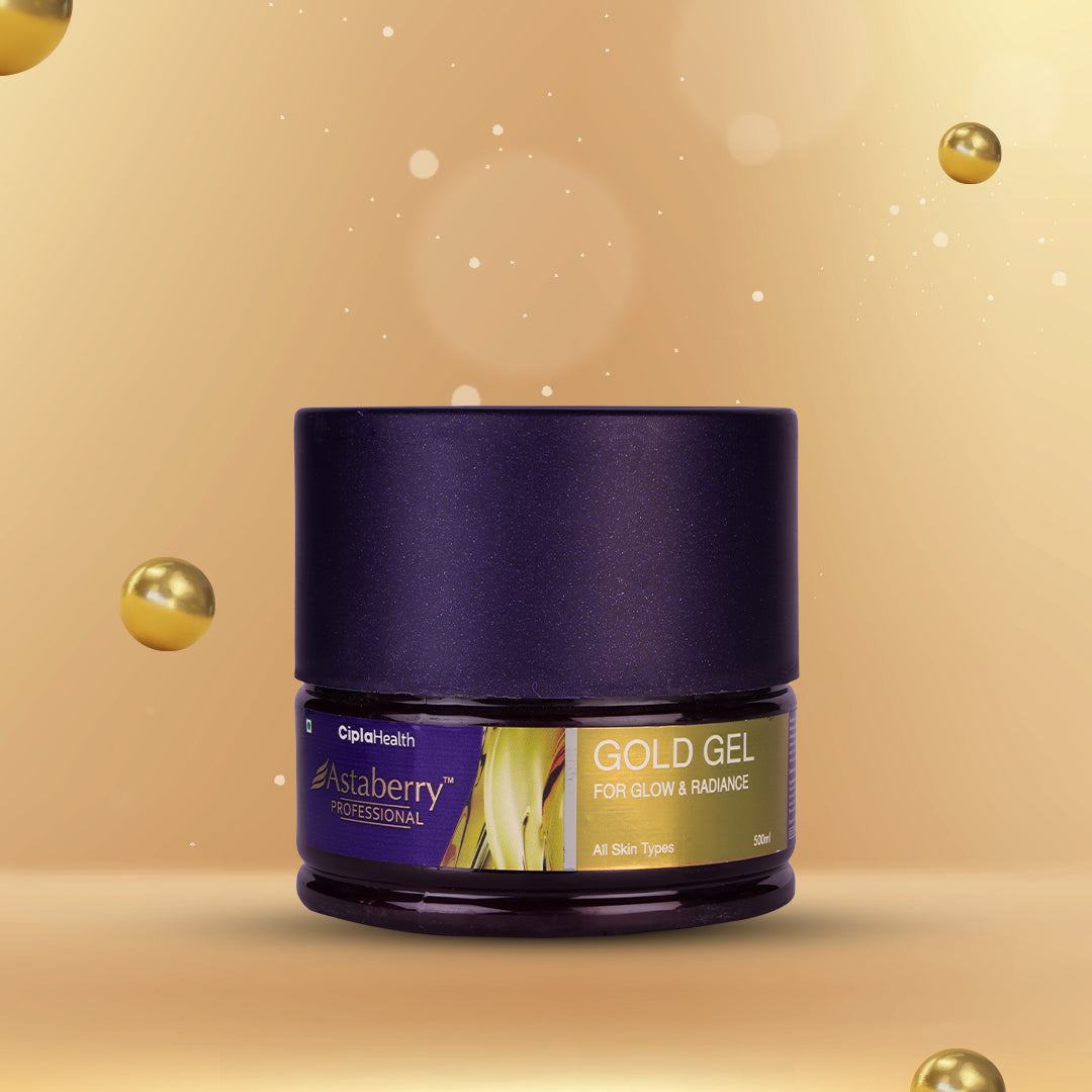 Astaberry Gold Gel | Glow Gel For Face - Image 3 - Buy from Indicrest