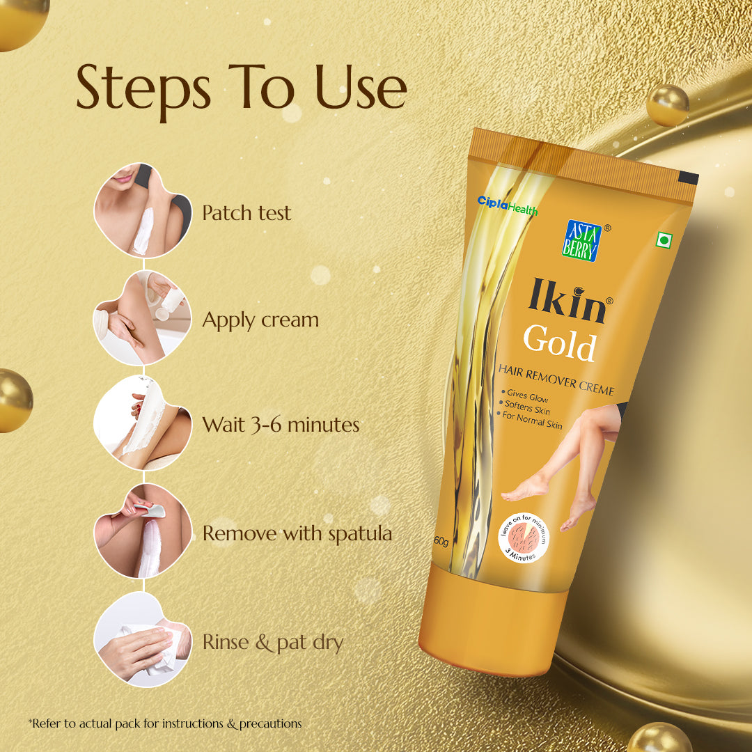 Astaberry Gold Hair Remover Creme - Image 3 - Buy from Indicrest