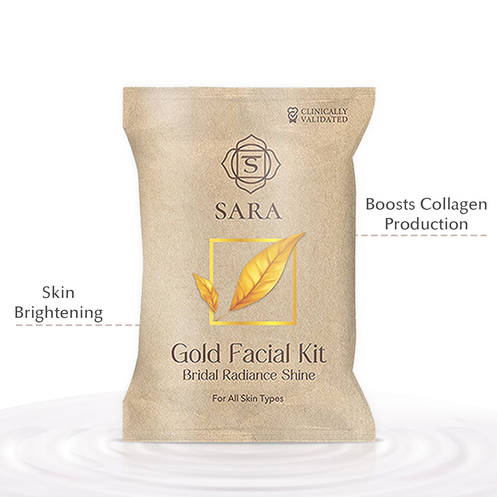 SARA Diamond, Gold and Orange Facial Kit Combo - Image 5 - Buy from Indicrest