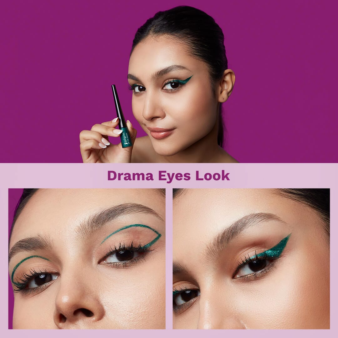 Pilgrim OH THE DRAMA Metallic Eyeliner, 3.5ml - Image 5 - Buy from Indicrest