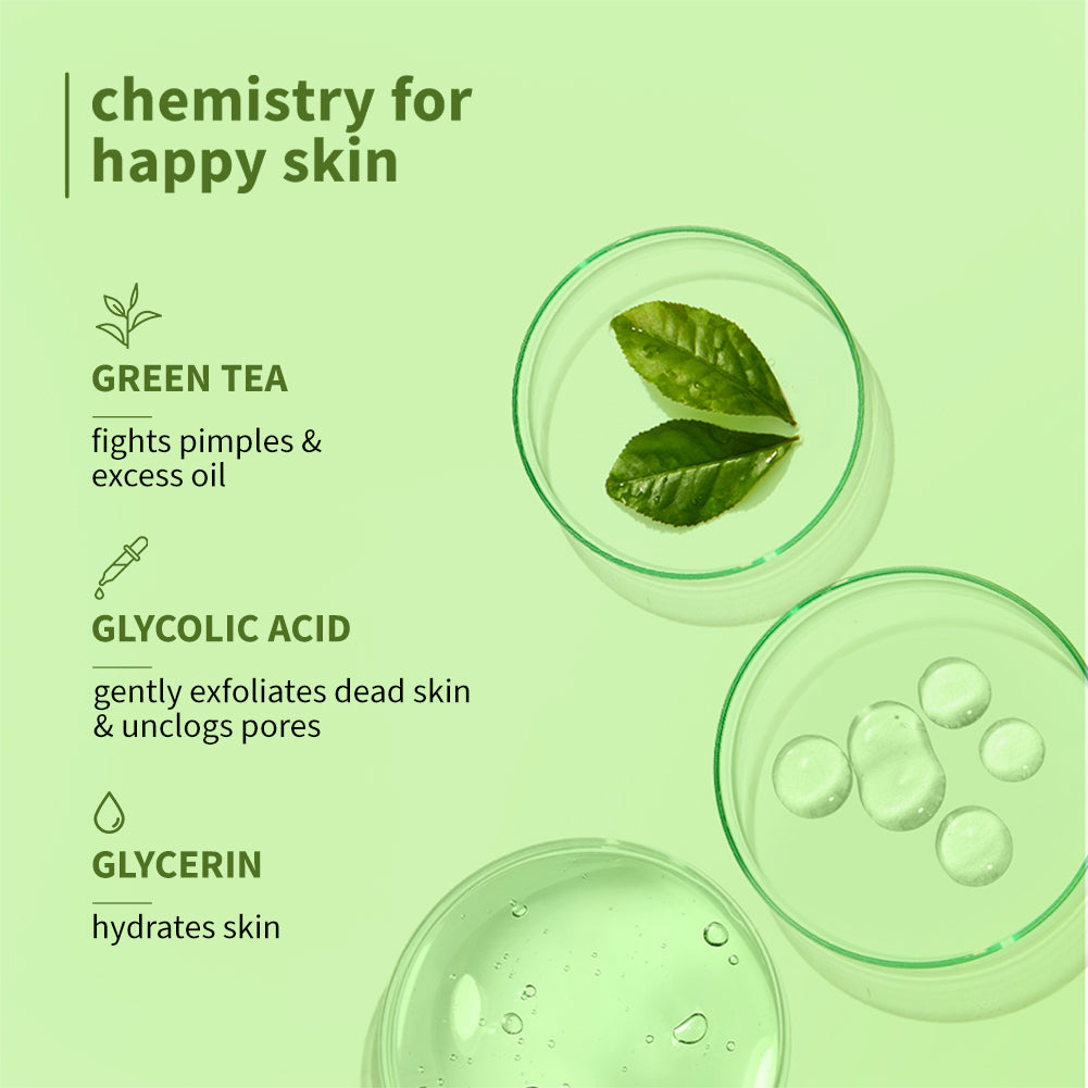 Plum Green Tea Alcohol-Free, Pore Tightening Face Toner | Tightens Pores | Non-Comedogenic | Dermat-Tested, 150ml