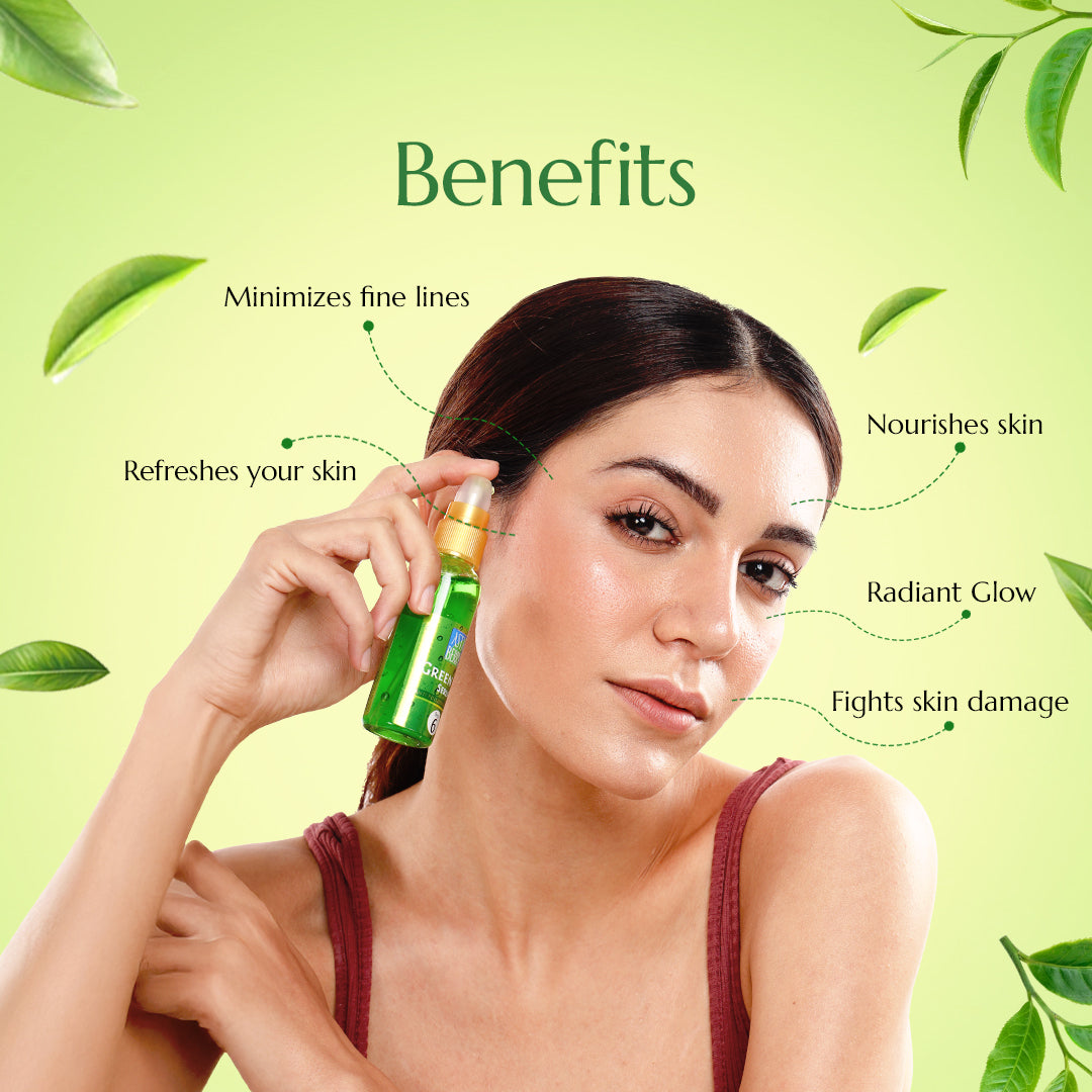 Astaberry Green Tea Facial Kit | 6 Steps - Image 5 - Buy from Indicrest