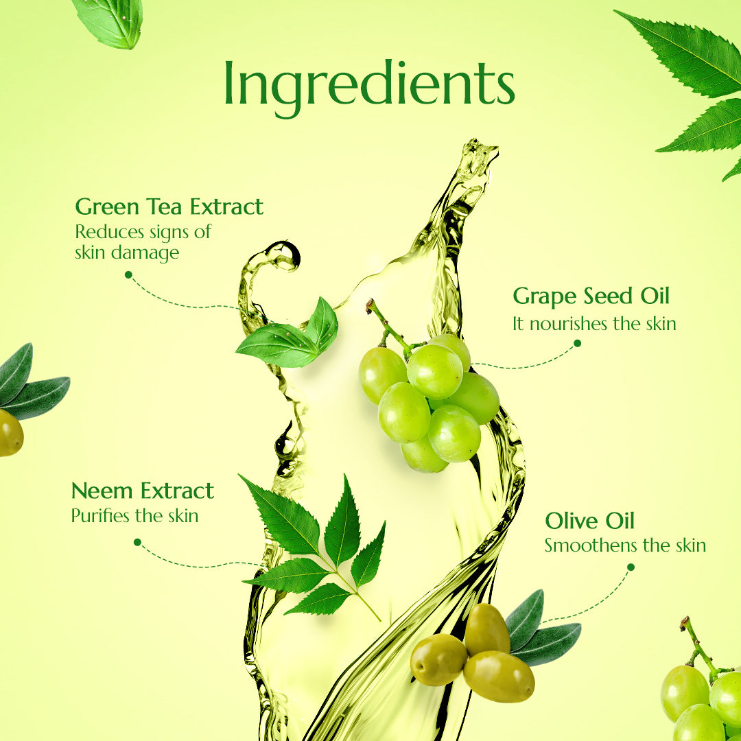 Astaberry Green Tea Facial Kit | 6 Steps - Image 6 - Buy from Indicrest