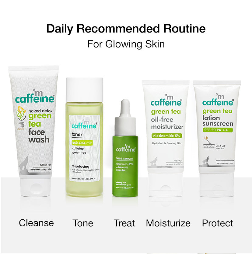 Mcaffeine Green Tea & 15% Vitamin C Face Serum, 30ml - Image 7 - Buy from Indicrest