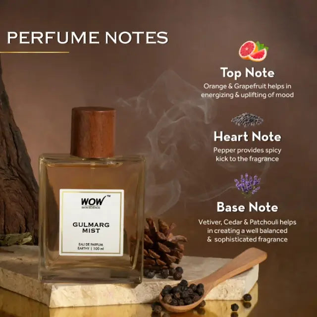 Gulmarg Mist Eau De Parfum bottle and box

