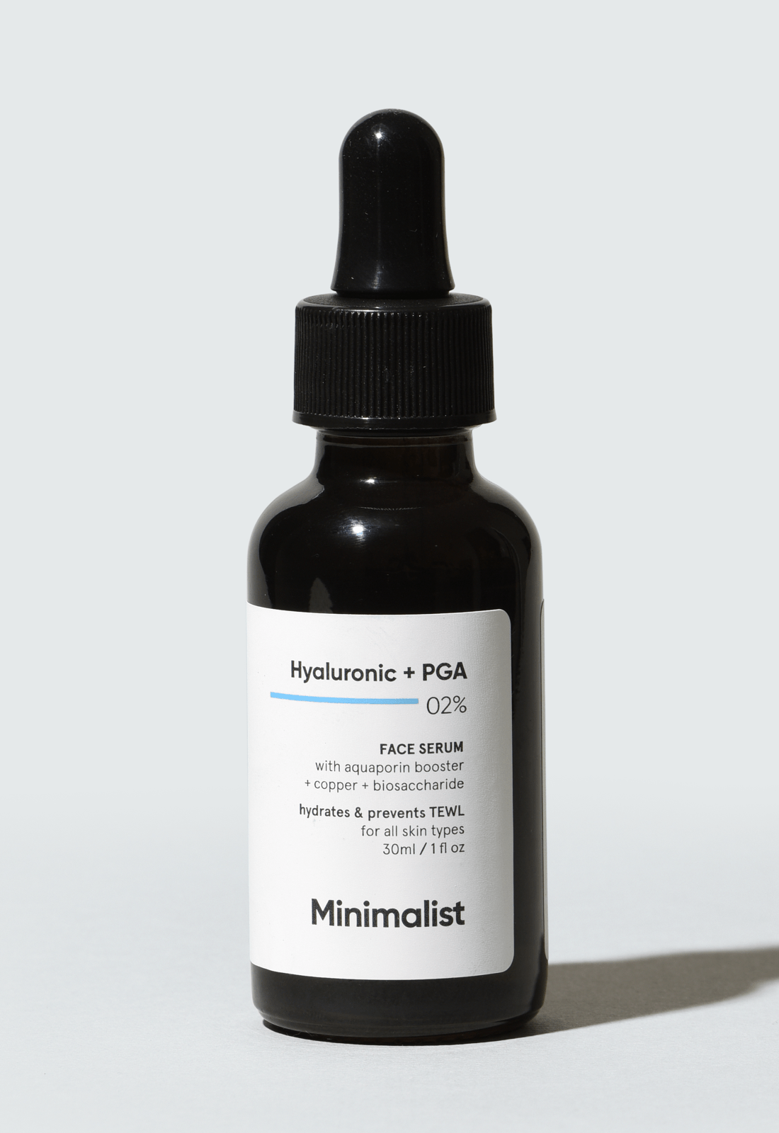 Minimalist Hyaluronic + PGA 2% Face Serum For Intense, Multi-Level Hydration without the Oily Feel, 30ml - Buy from Indicrest