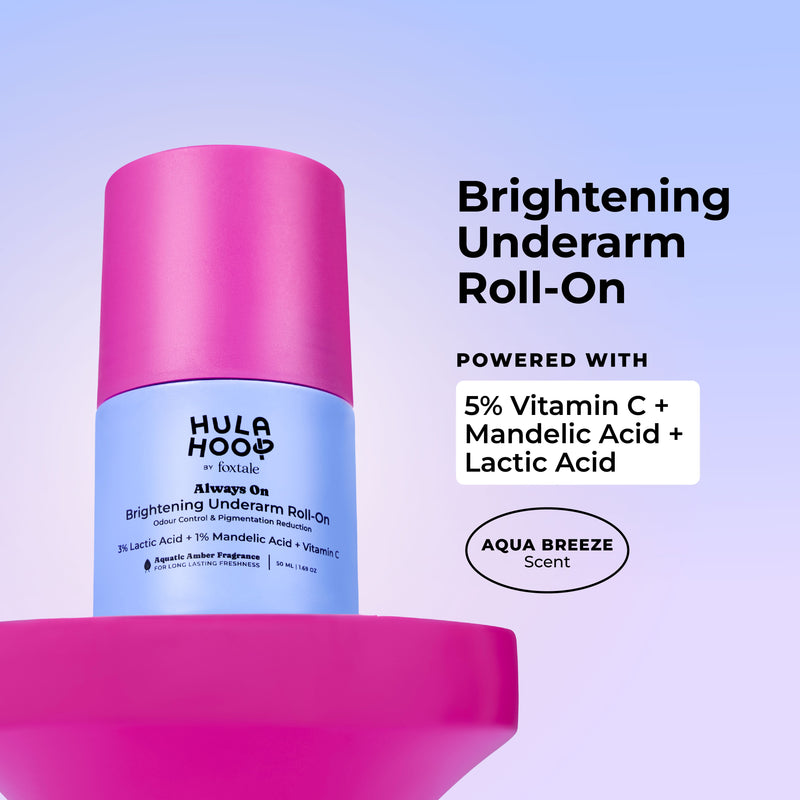 Foxtale Brightening Underarm Roll-On with Vitamin C - Buy from Indicrest