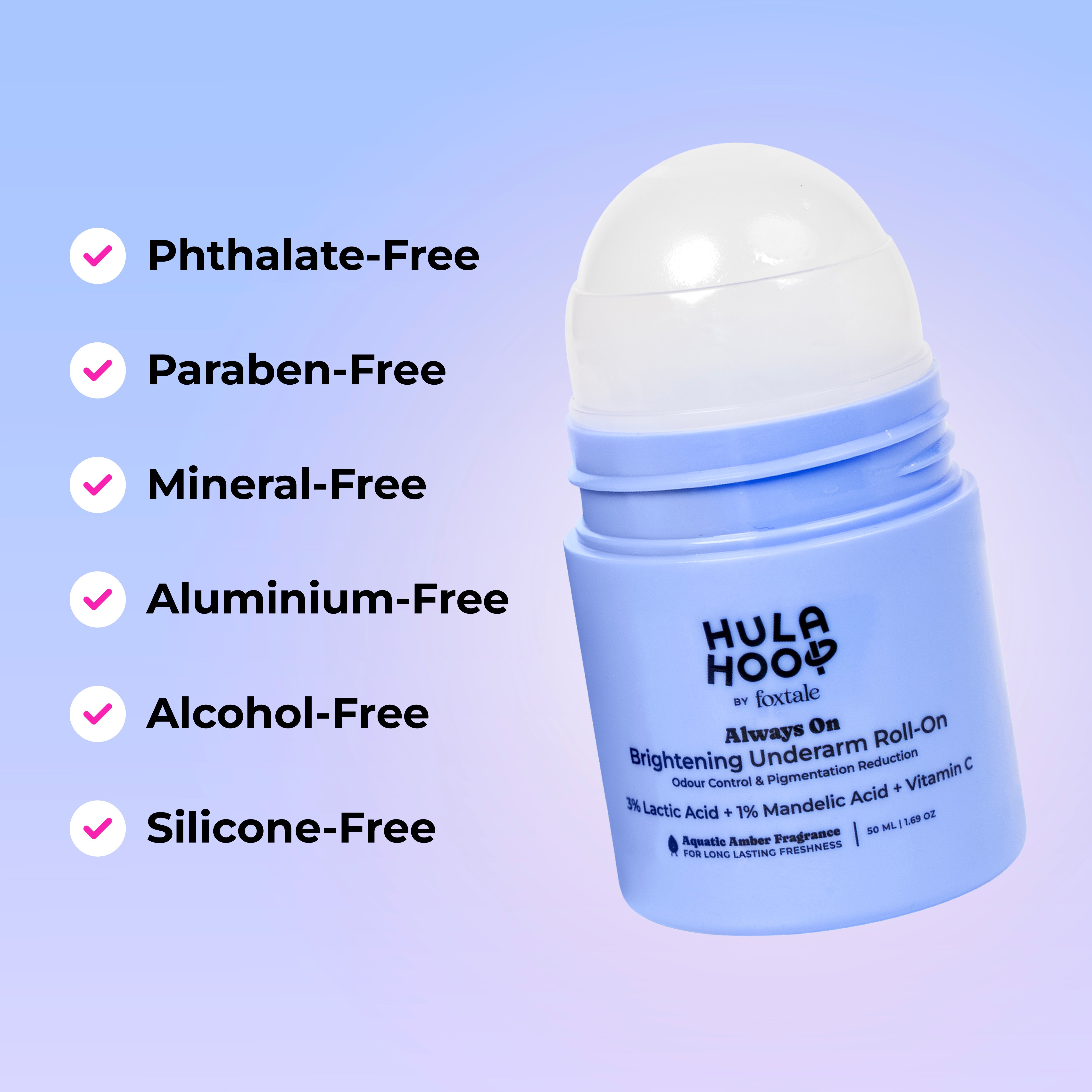Foxtale Brightening Underarm Roll-On with Vitamin C - Image 5 - Buy from Indicrest
