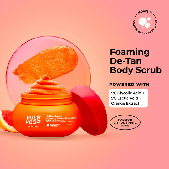 Foxtale Foaming De-Tan Body Scrub - Buy from Indicrest