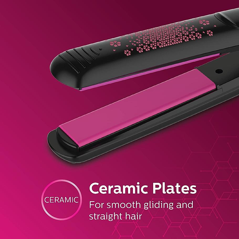 Philips Miss Fresher's Straightener & Dryer Combo Kit- | For Everyday MultiStyling | 1000 Watts | HP8643/46