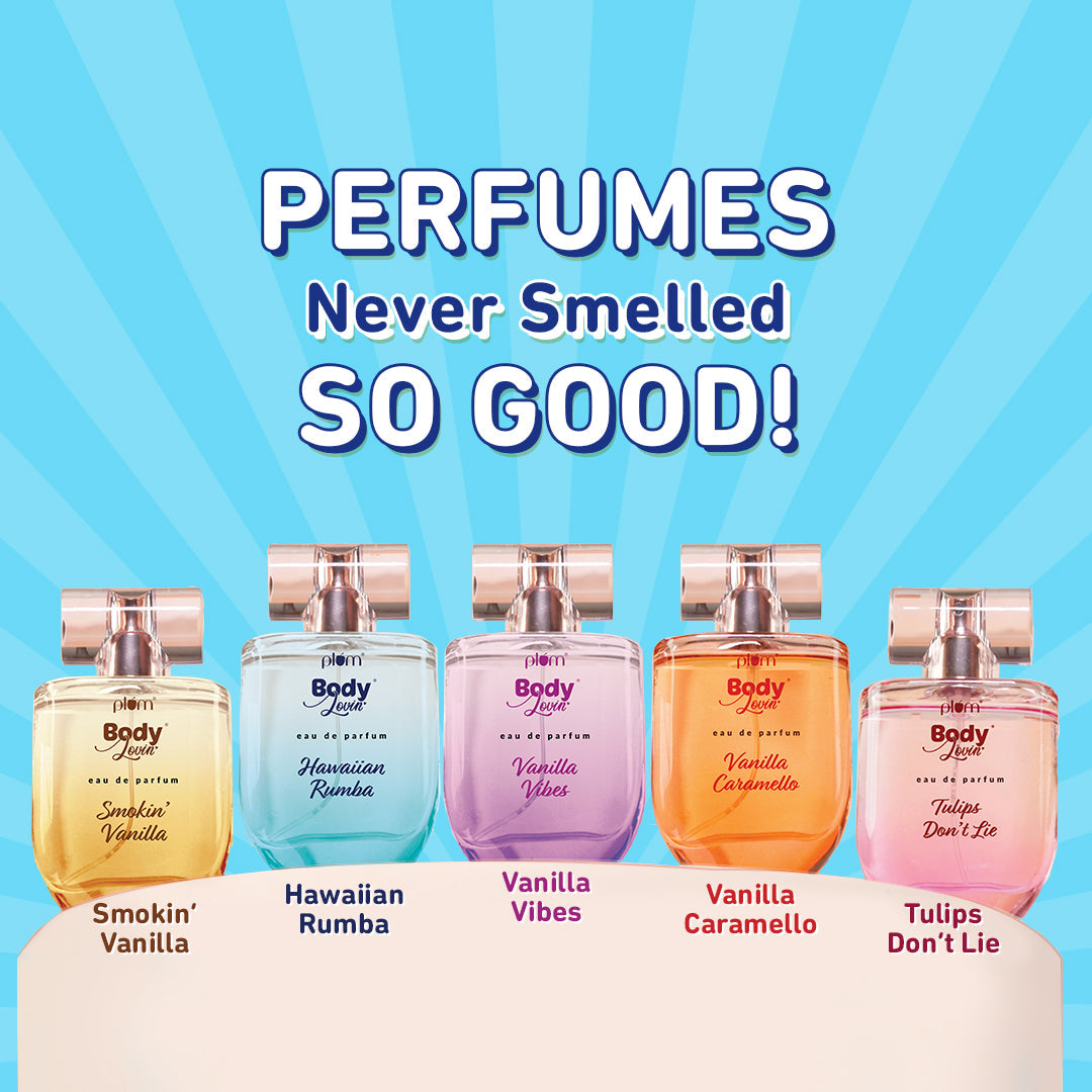 Plum Hawaiian Rumba Eau De Parfum (Perfume) by Plum BodyLovin' | Fresh Beachy Fragrance | Long Lasting | Easy To Carry, 50ml