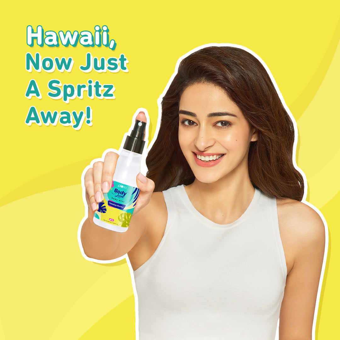 Plum Hawaiian Rumba Body Mist by Plum BodyLovin' | Long Lasting |Travel-Friendly | Fun Beachy Fragrance | Perfume Body Spray, 150ml