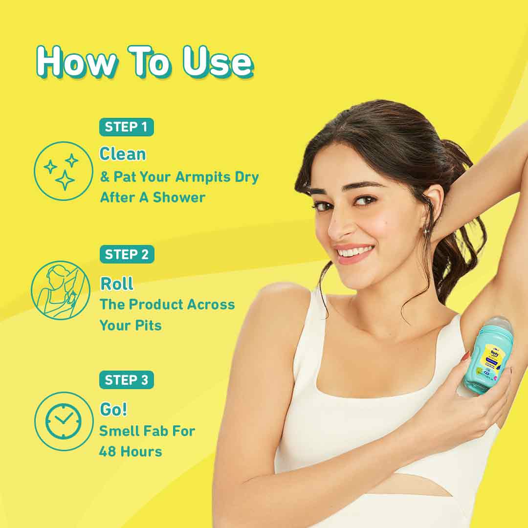 Plum Hawaiian Rumba Deodorant Roll On by Plum BodyLovin' | 4% Lactic Acid & 1% Glycolic Acid | Controls Odor & Fades Underarm Darkness | Warm Vanilla Fragrance, 50ml