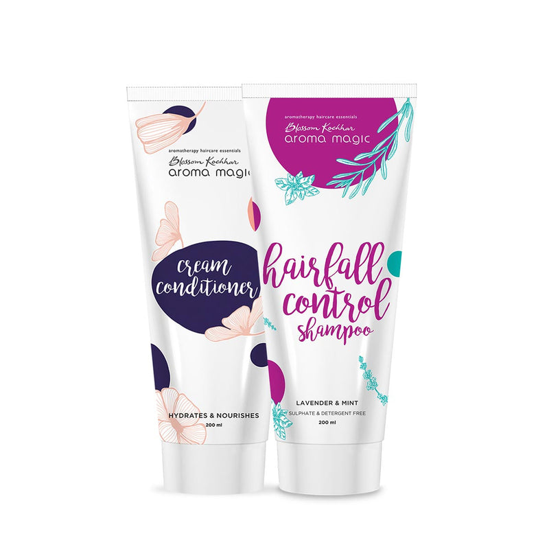 Aroma Magic Hair Fall (Shampoo & Cream Conditioner) Control Combo, 200ml - Buy from Indicrest