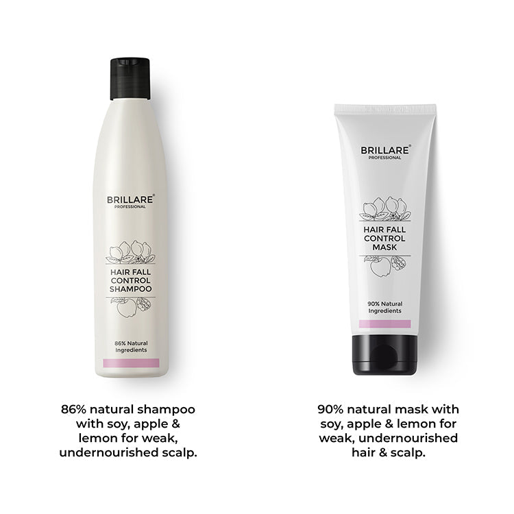 Brillare Hair Fall Control Shampoo & Conditioner with Hair Wrap Towel Combo - Image 4 - Buy from Indicrest