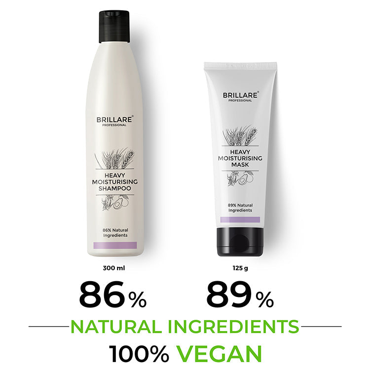 Brillare Heavy Moisturising Shampoo & Conditioner with Hair Wrap Towel Combo - Image 7 - Buy from Indicrest
