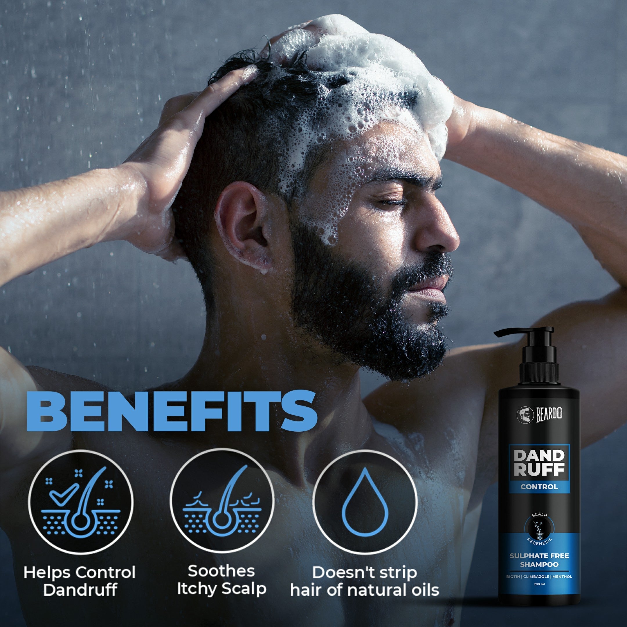 Beardo Winter Skin & Hair Care Combo - Image 3 - Buy from Indicrest