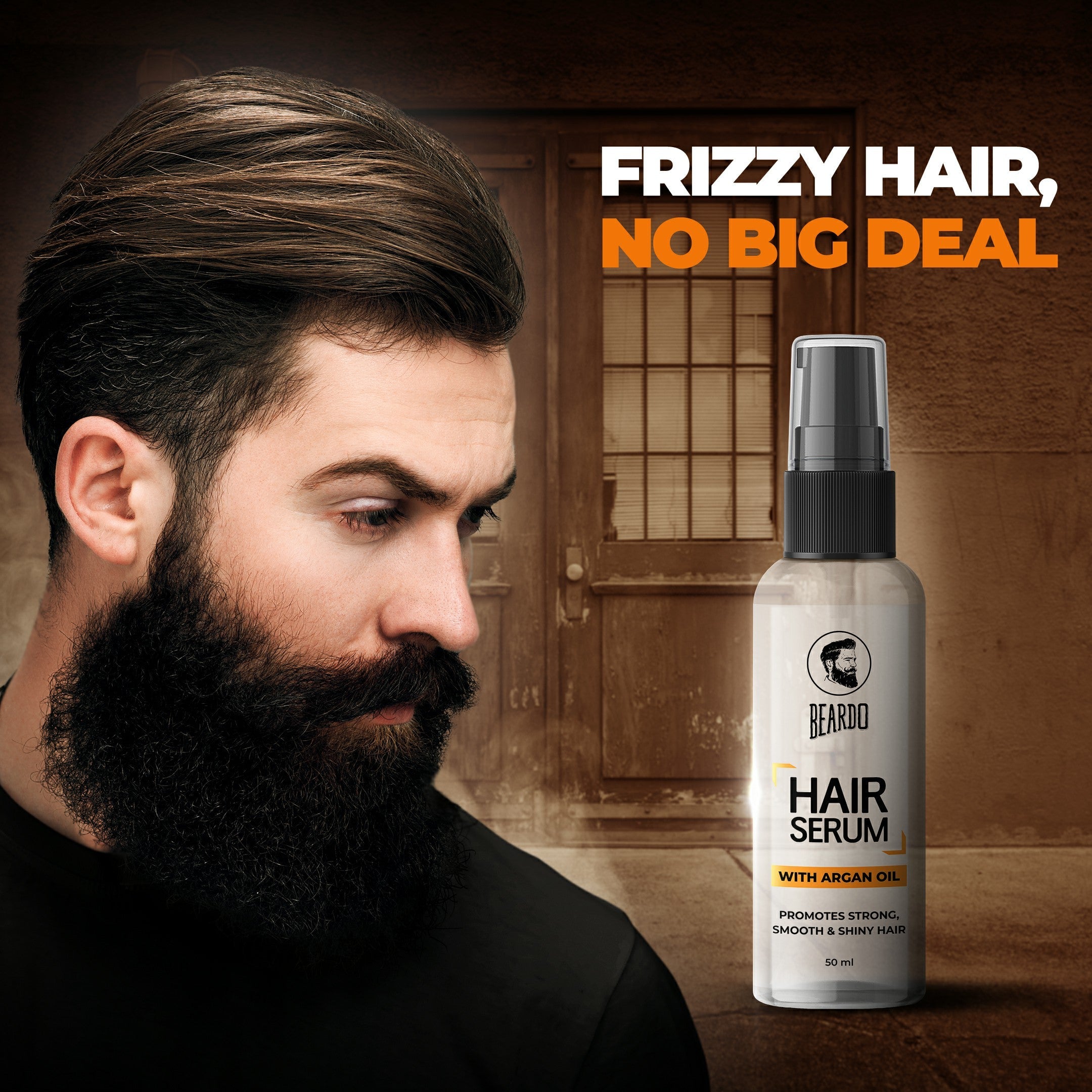 Beardo Hair Serum, 50ml - Image 5 - Buy from Indicrest