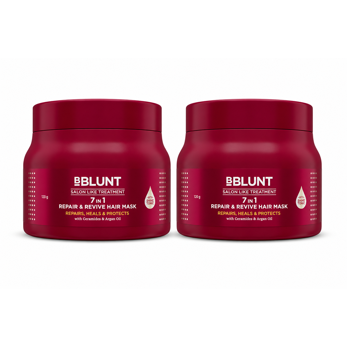 Bblunt 7 in 1 Repair & Revive Hair Mask for Upto 100% Damage Repair, 250g, Pack of 2 X 250g - Image 23 - Buy from Indicrest