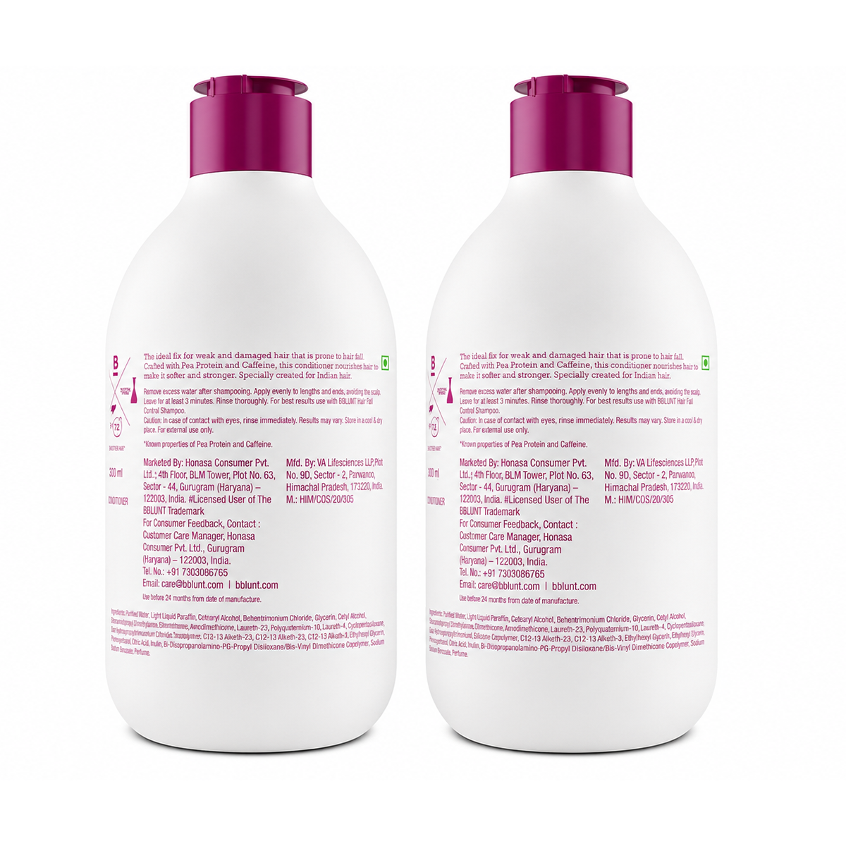 Bblunt Hair Fall Control Conditioner for Stronger Hair, Pack of 3 X 250g - Image 17 - Buy from Indicrest