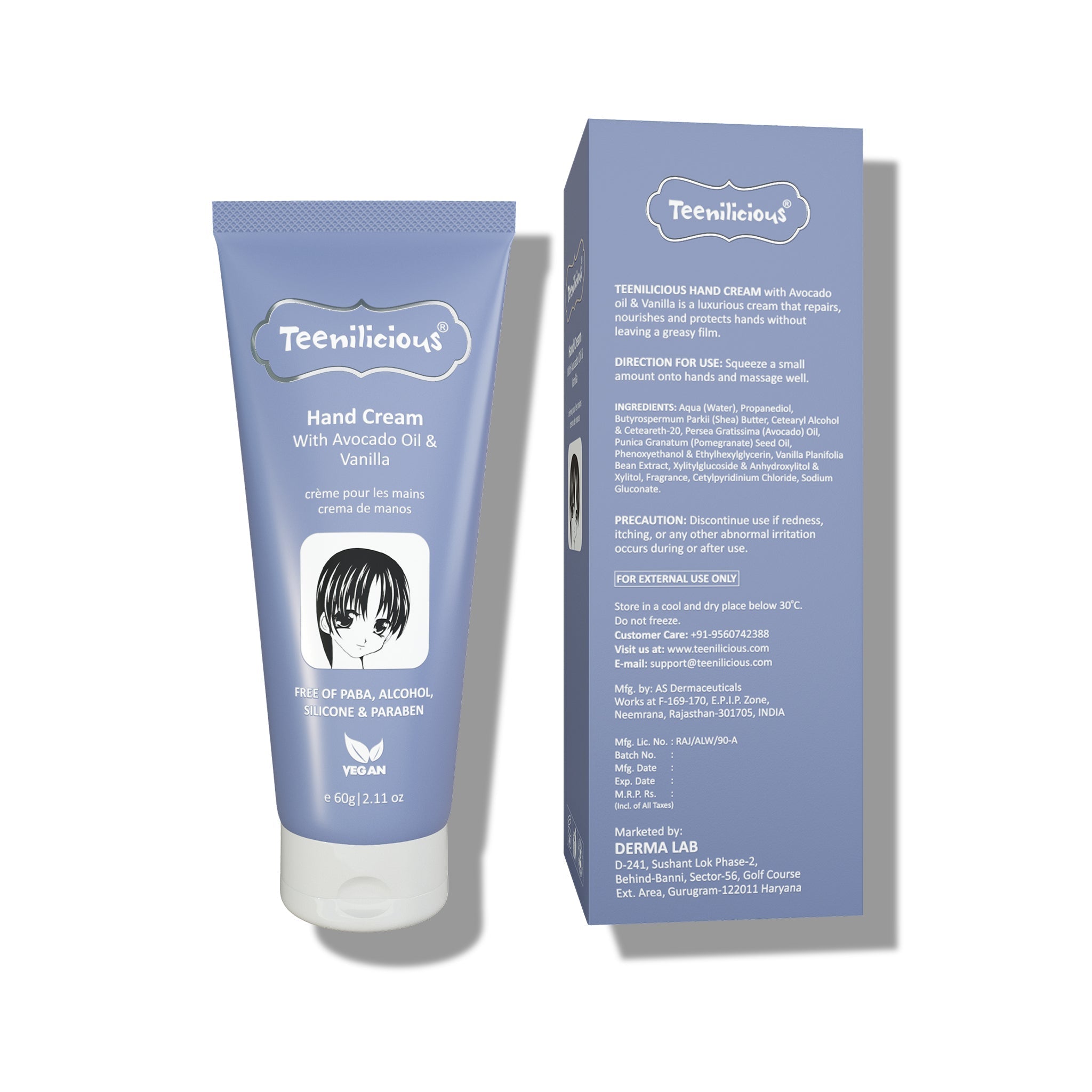 Fixderma Teenilicious Hand Cream With Avocado Oil & Vanilla | Hand Cream For Dry Hands, 60g - Image 5 - Buy from Indicrest