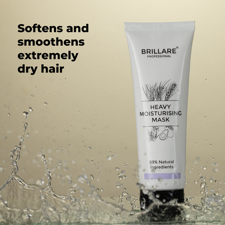 Brillare Heavy Moisturising Conditioner For Dry, Frizzy Hair, 125g - Image 2 - Buy from Indicrest