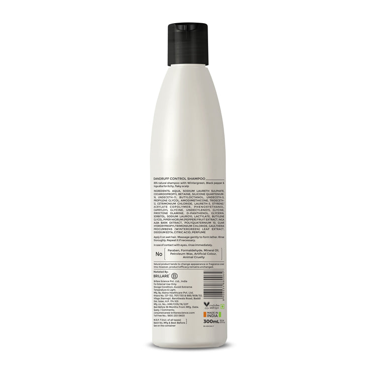 Brillare Heavy Moisturising Shampoo For Dry, Frizzy Hair, 300ml - Image 8 - Buy from Indicrest