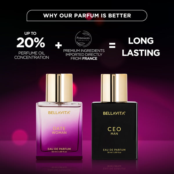 Him & Her Gift Set - 2 x 50ml - Image 4 - Indicrest