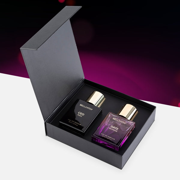 Him & Her Gift Set - 2 x 50ml - Image 6 - Indicrest