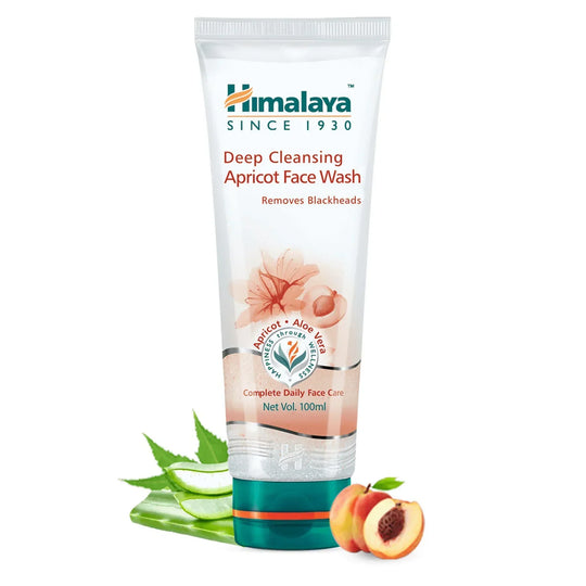 Himalaya Deep Cleansing Apricot Face Wash 100ml - Indicrest Buy at Indicrest