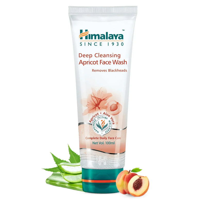 Himalaya Deep Cleansing Apricot Face Wash 100ml - Indicrest Buy at Indicrest