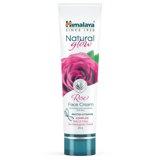 Himalaya Natural Glow Rose Face Cream 25g - Indicrest