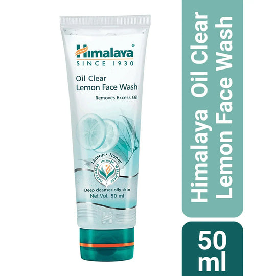 Himalaya Oil Clear Lemon Face Wash 50ml - Indicrest Buy at Indicrest