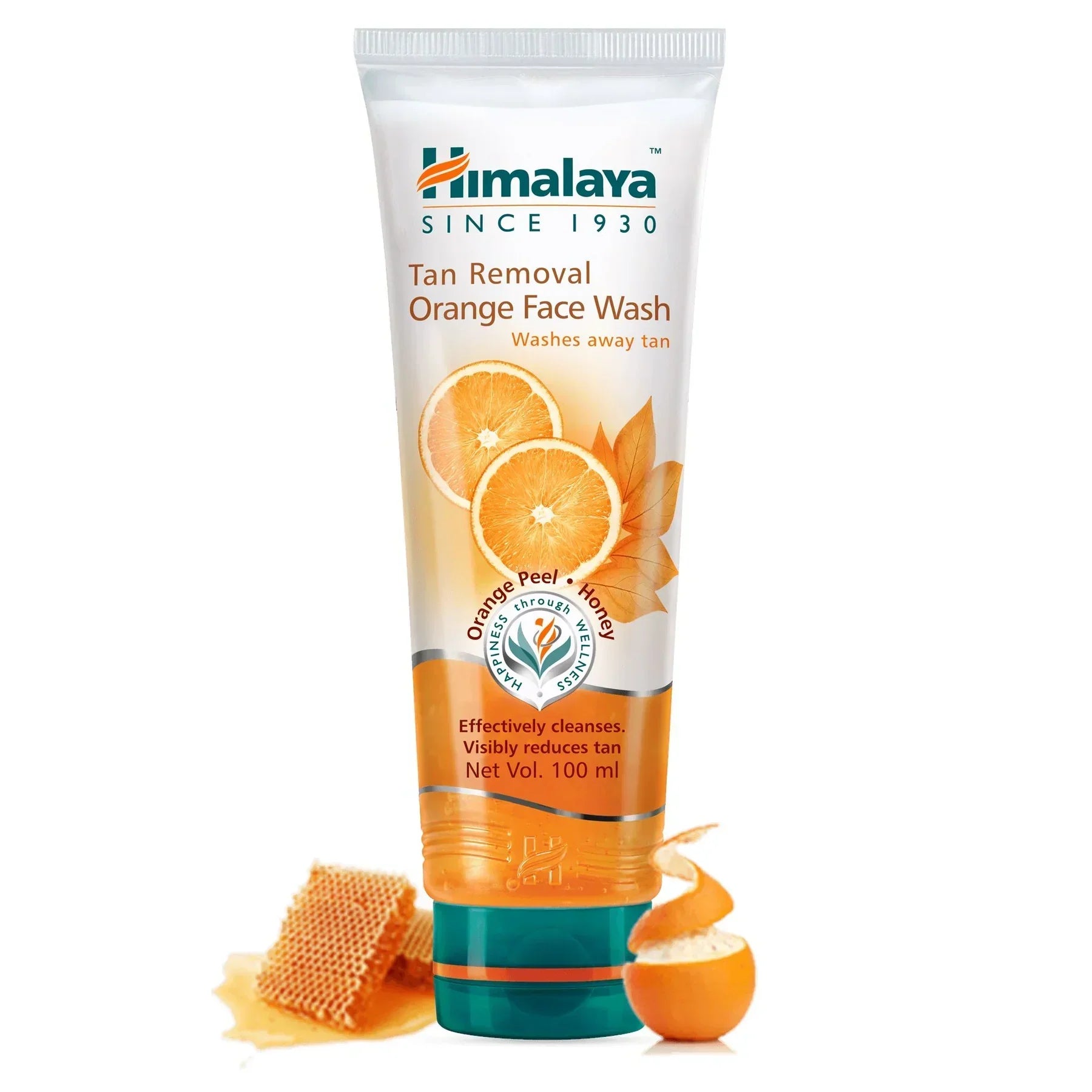 Himalaya Tan Removal Orange Face Wash 100ml - Indicrest