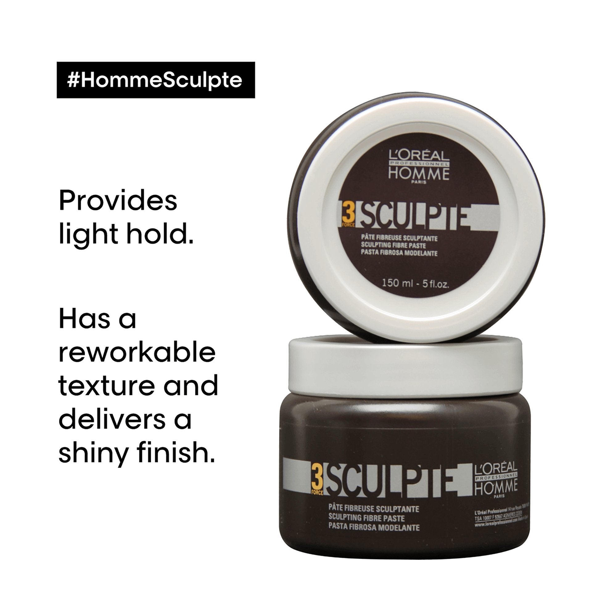 Homme Sculpte styling paste, 150ml at Indicrest
