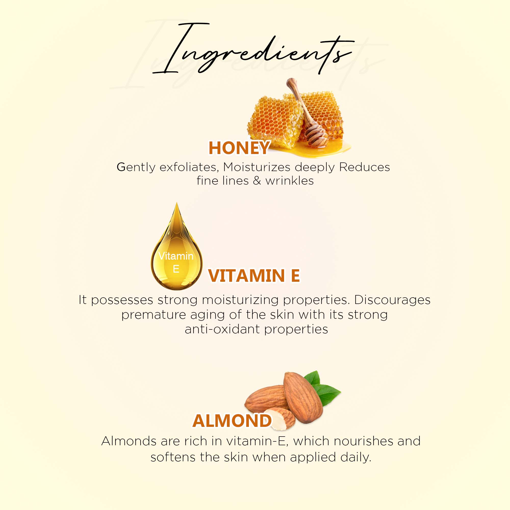 Astaberry Honey & Vitamin E Creme | Gentle care - Image 4 - Buy from Indicrest