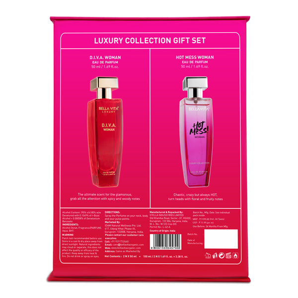 Hot & Classy Perfume Set - 2 x 50ml - Image 9 - Indicrest