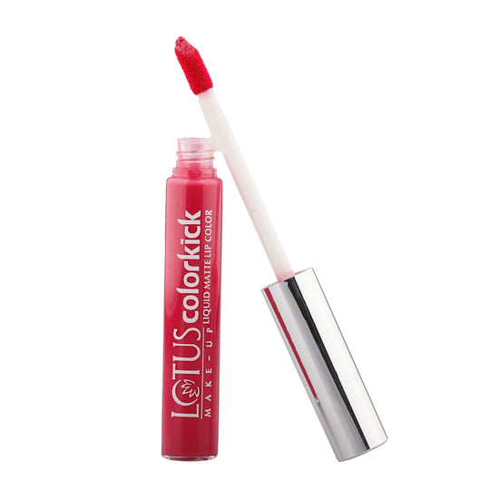 Lotus Herbals Colorkick Liquid Matte LipColor, CLM11, 6g