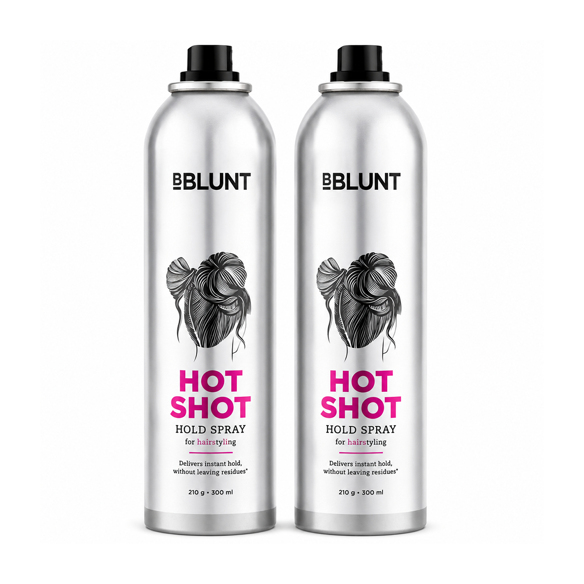 Bblunt Hot Shot Hold Spray for Instant & Firm Hold, Pack of 3 X 300ml - Image 10 - Buy from Indicrest