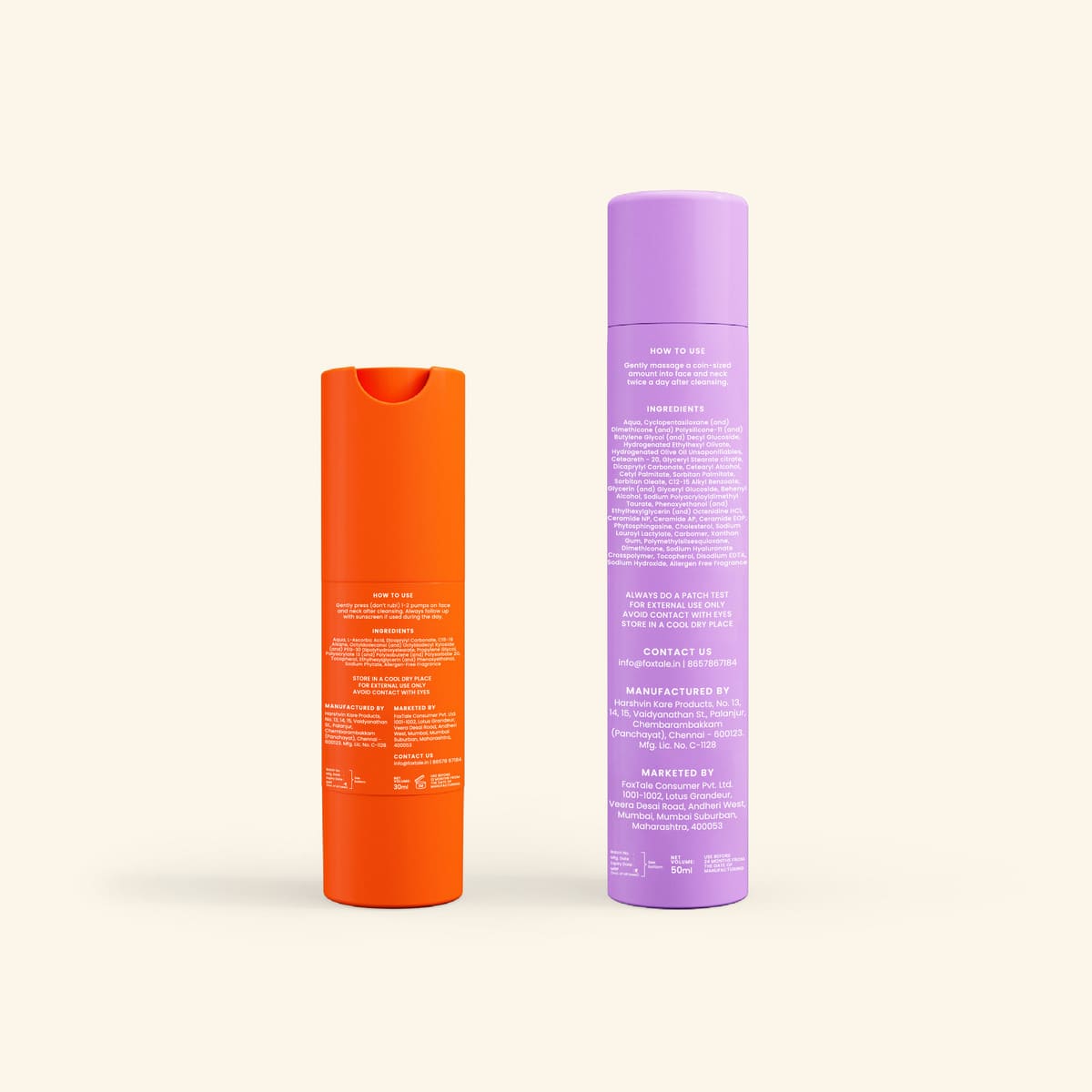 Foxtale HydraGlow Duo Vitamin C Serum + Hydrating Moisturizer with Ceramide - Image 6 - Buy from Indicrest