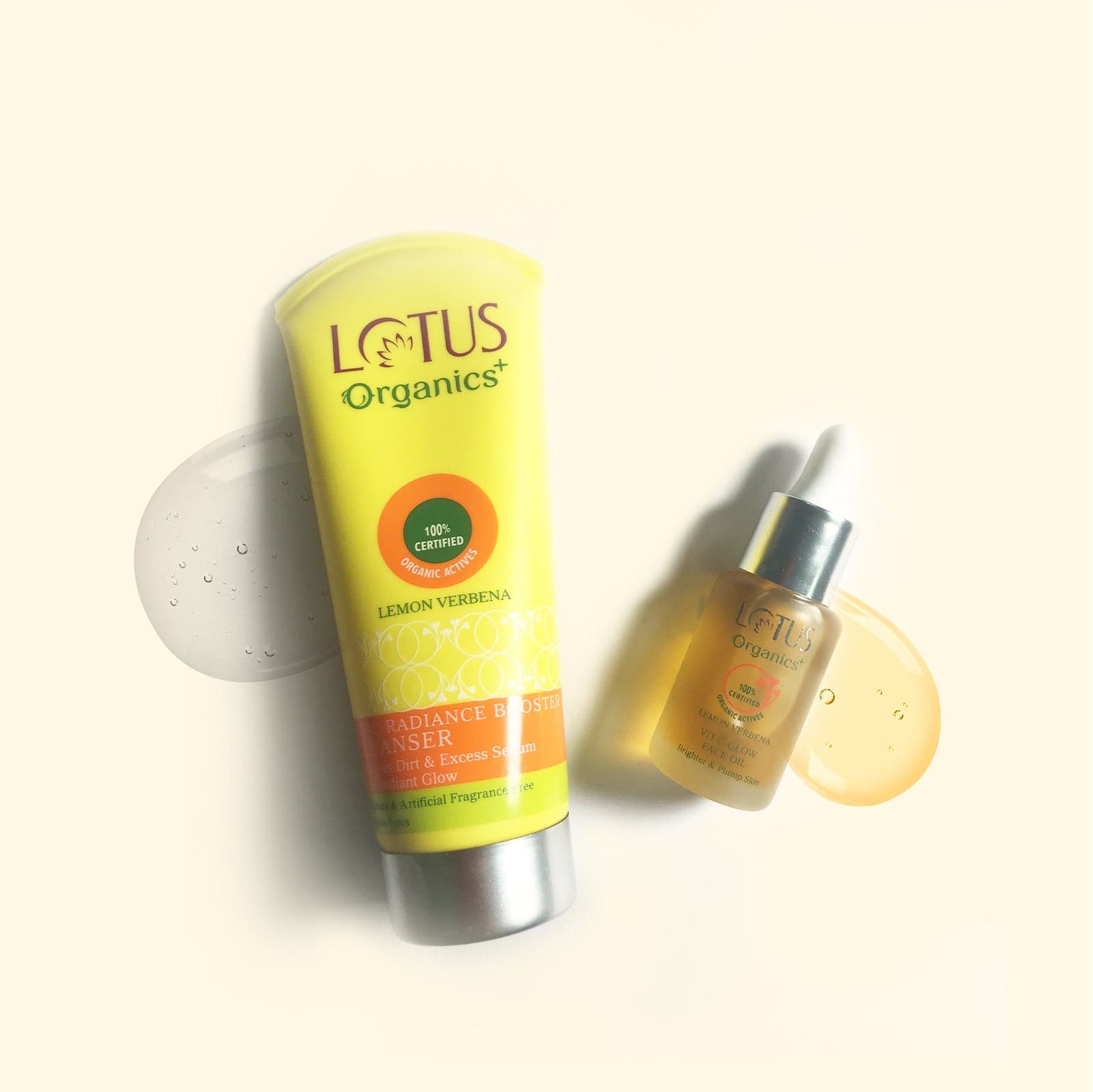 Lotus Herbals Organics+ Hydrating Glow Combo, 100g + 15ml