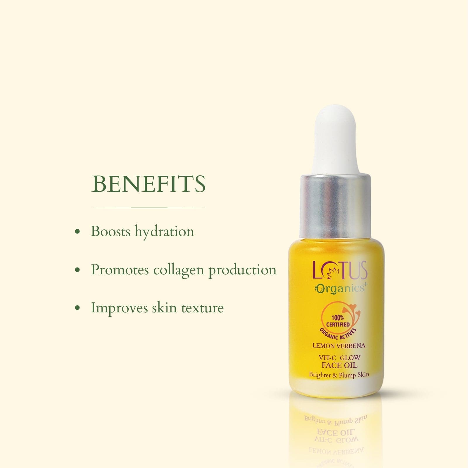 Lotus Herbals Organics+ Hydrating Glow Combo, 100g + 15ml